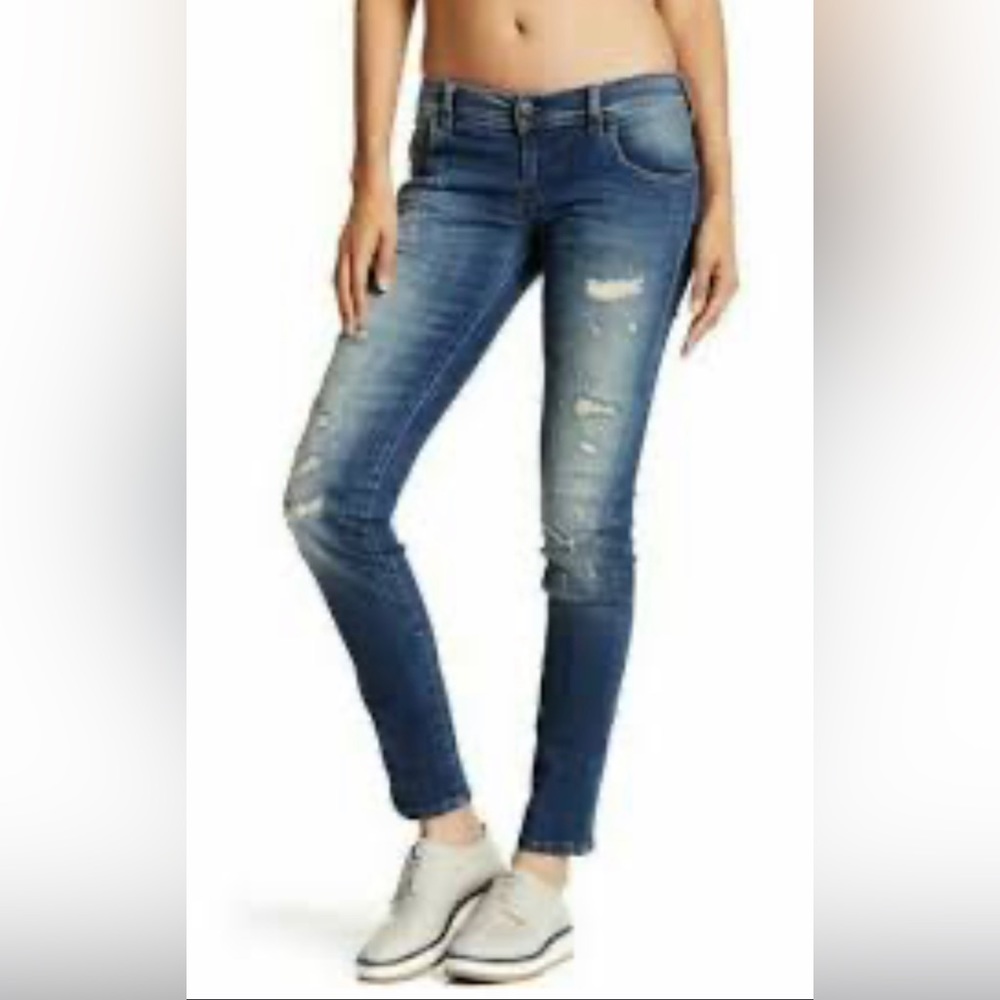 DIESEL Grupee super slim skinny low waist jeans